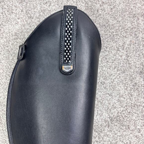 New! Black Horze Verona Women's Tall Field Boots size 40W (us women's 9) - Picture 9 of 15